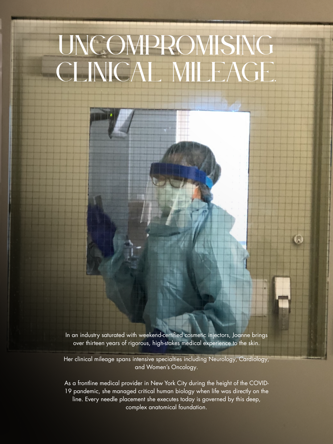 Joanne Loo — Uncompromising Clinical Mileage
